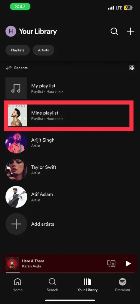 Cómo añadir amigos en Spotify a través de la lista de reproducción 